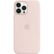 iPhone 13 Pro Max Silicone Case with MagSafe – Chalk Pink, Model A2708
