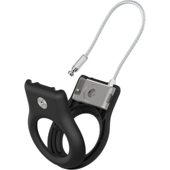BELKIN Secure Holder with Wire Cable - Airtag - Black - Metoo (4)