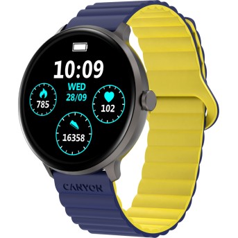 CANYON smart watch Jacky SW-69 Blue Yellow в Metoo.kz - Metoo (2)