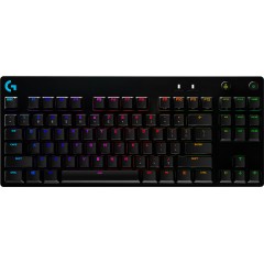 LOGITECH G PRO X TKL LIGHTSPEED Mechanical Gaming Keyboard - BLACK - US INT'L - TACTILE