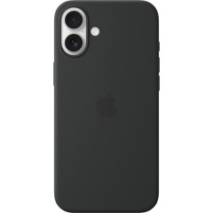 iPhone 16 Plus Silicone Case with MagSafe - Black,Model A3314