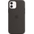 iPhone 12 | 12 Pro Silicone Case with MagSafe - Black - Metoo (1)