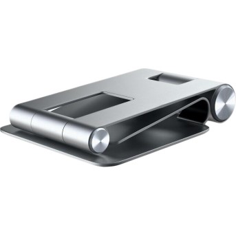 SATECHI R1 Aluminum Hinge Holder Foldable Stand (Space Gray) - Metoo (3)