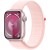 Apple Watch Series 9 GPS 41mm Pink Aluminium Case with Light Pink Sport Loop,Model A2978 - Metoo (1)