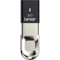 LEXAR 32GB Fingerprint F35 USB 3.0 flash drive, up to 150MB/<wbr>s read and 60MB/<wbr>s write, Global