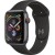 AppleWatch Series4 GPS, 44mm Space Grey Aluminium Case with Black Sport Band, Model A1978 - Metoo (1)