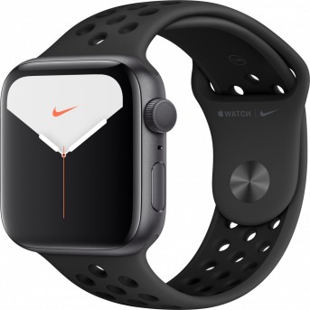 Apple Watch Nike Series 5 GPS, 44mm Space Grey Aluminium Case with Anthracite/<wbr>Black Nike Sport Band - S/<wbr>M & M/<wbr>L Model nr A2093 - Metoo (7)