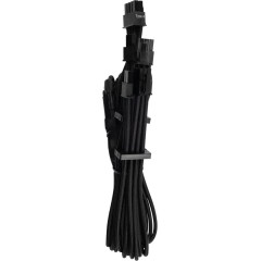 Corsair Premium Individually Sleeved Split PCIe cable (2 connectors), Type 4 (Generation 4), BLACK, EAN:0843591079853