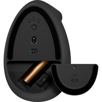 LOGITECH Lift Bluetooth Vertical Ergonomic Mouse - GRAPHITE/<wbr>BLACK - Metoo (4)