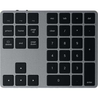 SATECHI Aluminum Extended Keypad Space Gray - Metoo (1)