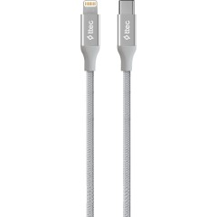 ttec cable Type C - Lightning, 1.5 m, Silver (2DK41G)
