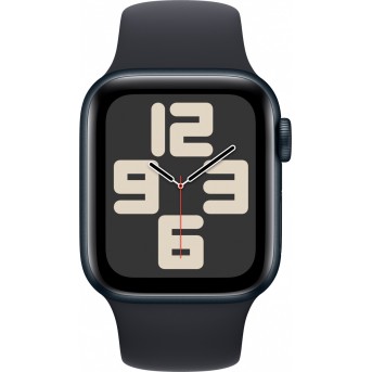 Apple Watch SE GPS 40mm Midnight Aluminium Case with Midnight Sport Band - S/<wbr>M,Model A2722 - Metoo (8)