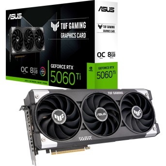 ASUS Video Card NVIDIA GeForce RTX 5060 Ti 8GB GDDR7 128-bit Digital Max Resolution 7680 x 4320 Yes x 1 (Native HDMI 2.1b)Yes x 3 (Native DisplayPort 2.1b) HDCP Support Yes (2.3) 550W P/<wbr>N 90YV0MR0-M0NA00 - Metoo (1)