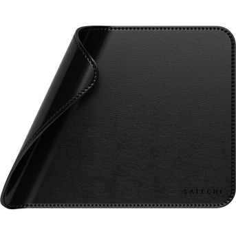 SATECHI Vegan-Leather Premium Mouse Pad (Black) - Metoo (4)