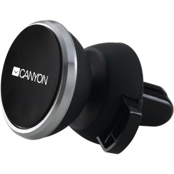 Canyon Car Holder for Smartphones,magnetic suction function ,with 2 plates(rectangle/<wbr>circle), black ,40*35*50mm 0.033kg - Metoo (4)