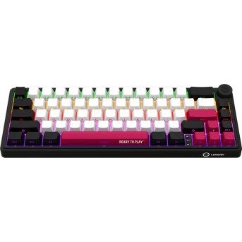 LORGAR KBP70MW, Wireless 65% Mechanical Gaming Keyboard Pro, Black/red, EN/RU layout в Metoo.kz - Metoo (3)
