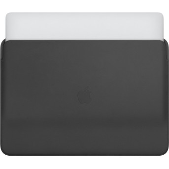 Leather Sleeve for 16-inch MacBook Pro – Black - Metoo (3)