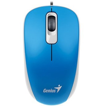 Genius Mouse DX-110 ( Cable, Optical, 1000 DPI, 3bts, USB ) Blue - Metoo (1)