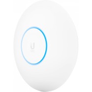 Ubiquiti Powerful, ceiling-mounted WiFi 6E access point designed to provide seamless, multi-band coverage within high-density client environments