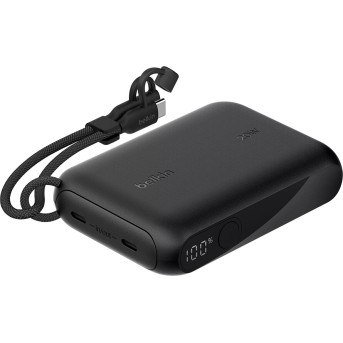 BELKIN 10k PD20W Power Bank with Display, Black в Metoo.kz - Metoo (1)
