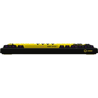 LORGAR KBP7075W, Wireless 75% Mechanical Gaming Keyboard Pro, Black/yellow, EN/RU layout в Metoo.kz - Metoo (5)