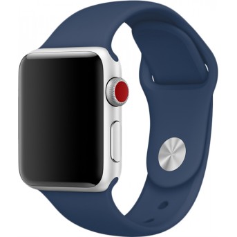 Ремешок для Apple Watch 38mm Blue Cobalt Спортивный - Metoo (1)