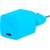 ttec SmartCharger GAN 20W PD Travel Fast Charger + USB-C - Lightning Cable 120cm, Neon Blue в Metoo.kz - Metoo (2)