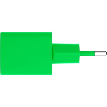 ttec SmartCharger GAN 20W PD Travel Fast Charger + USB-C - Lightning Cable 120cm, Neon Green в Metoo.kz - Metoo (4)
