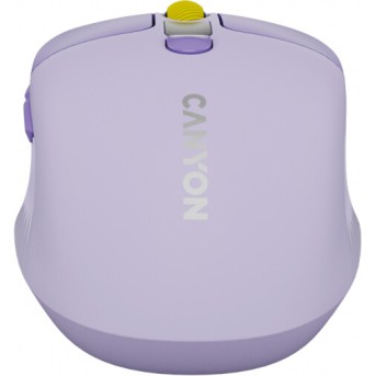 CANYON mouse MW-26 LCD Silent Dual Mode Wireless Violet в Metoo.kz - Metoo (6)