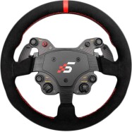 GT1 Round Steering Wheel | Shifter Paddles | AlcantaraSIMAGIC QR70 Included