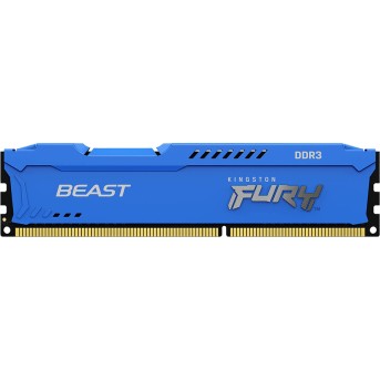 KINGSTON DRAM 4GB 1600MHz DDR3 CL10 DIMM FURY Beast Blue EAN: 740617318197 - Metoo (1)