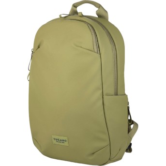 The Laser backpack for 15.6" laptops and 16" MacBooks, made from water-resistant resin-coated fabric obtained from recycled plastic, features a compact design and excellent pocket organization. в Metoo.kz - Metoo (2)