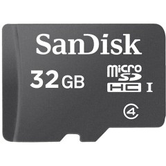 SanDisk microSDHC 32GB; EAN: 619659061647