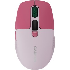 CANYON mouse MW-26 LCD Silent Dual Mode Wireless Pink