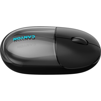 CANYON mouse OnClick 24 BT/ Wireless Transparent/Black в Metoo.kz - Metoo (6)