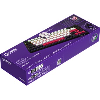 LORGAR KBP70MW, Wireless 65% Mechanical Gaming Keyboard Pro, Black/red, EN/RU layout в Metoo.kz - Metoo (10)
