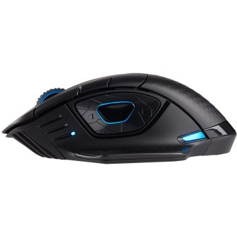 Corsair DARK CORE RGB PRO SE, Wireless FPS/<wbr>MOBA Gaming Mouse with SLIPSTREAM Technology, Black, Backlit RGB LED, 18000 DPI, Optical, Qi® wireless charging certified (EU version), EAN:0840006616054 - Metoo (2)