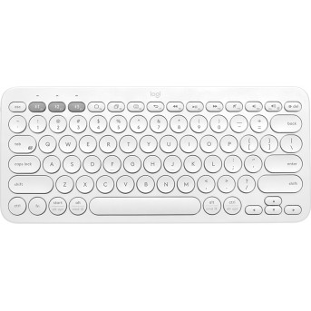 LOGITECH K380 Multi-Device Bluetooth Keyboard - OFF-WHITE - RUS - Metoo (1)