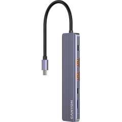CANYON hub DS-17 6in1 4k USB-C Grey..