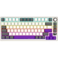 LORGAR KBP7075W, Wireless 75% Mechanical Gaming Keyboard Pro, Beige, EN/RU layout..