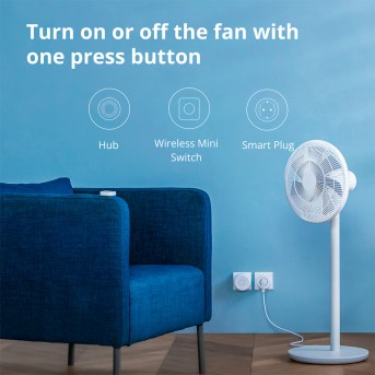 Умная розетка (переходник) Aqara Smart Plug (EU) (AP007EUW01) - Metoo (64)