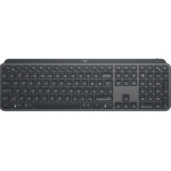 LOGITECH MX Keys Advanced Wireless Illuminated Keyboard-GRAPHITE-RUS-2.4GHZ/<wbr>BT-INTNL - Metoo (1)
