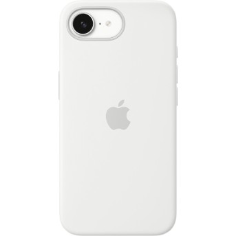 iPhone16e Silicone Case – White - Metoo (1)