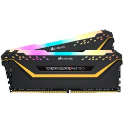 Corsair DDR4, 3200MHz 16GB 2x8GB DIMM, Unbuffered, 16-18-18-36, XMP 2.0, VENGEANCE RGB PRO TUF GAMING Heatspreader, RGB LED, 1.35V, EAN:0843591081993