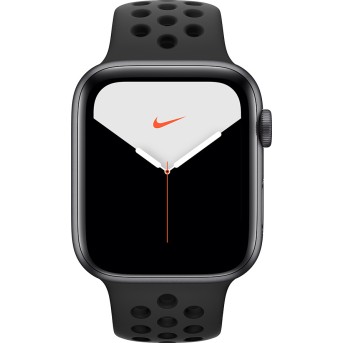 Apple Watch Nike Series 5 GPS, 44mm Space Grey Aluminium Case with Anthracite/<wbr>Black Nike Sport Band - S/<wbr>M & M/<wbr>L Model nr A2093 - Metoo (2)