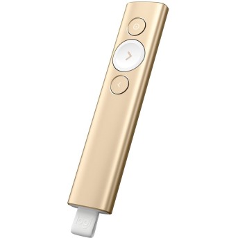 LOGITECH Spotlight Bluetooth Presentation Remote - GOLD - Metoo (2)