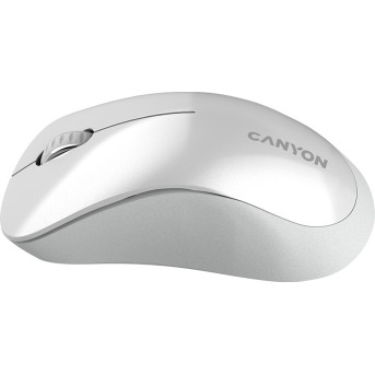 CANYON mouse MW-11 Wireless White Grey - Metoo (2)