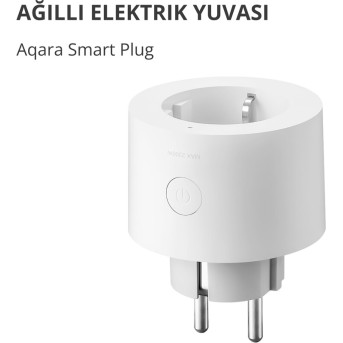 Умная розетка (переходник) Aqara Smart Plug (EU) (AP007EUW01) - Metoo (2)