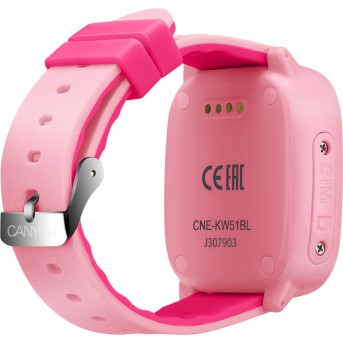 Kids smartwatch, 1.22 inch colorful screen, SOS button, single SIM,32+32MB, GSM(850/<wbr>900/<wbr>1800/<wbr>1900MHz), IP68 waterproof, Wifi, GPS, 420mAh, compatibility with iOS and android, Red, host: 46*40*15MM, strap: 180*20mm, 46g - Metoo (4)