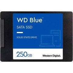 SSD WD Blue (2.5", 250GB, SATA III 6 Gb/<wbr>s, 3D NAND Read/<wbr>Write: 550 / 525 MB/<wbr>sec, Random Read/<wbr>Write IOPS 95K/<wbr>81K)